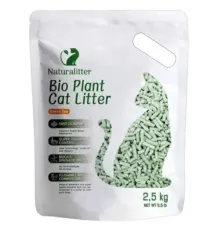 Naturalitter Bio Plant Cat Litter Зеленый чай, 6 л (2,5 кг)