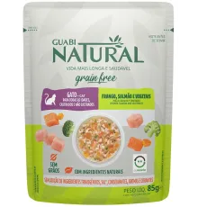 Guabi Natural Cat GF (Курица, лосось и овощи), 85 г