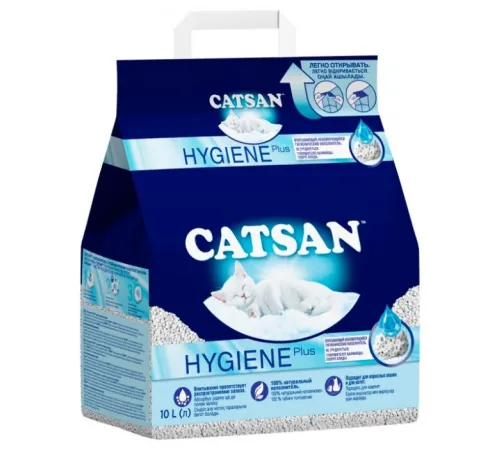 Catsan Наполнитель Hygiene plus 10 л