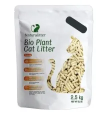 Naturalitter Bio Plant Cat Litter Лимон, 6 л (2,5 кг)