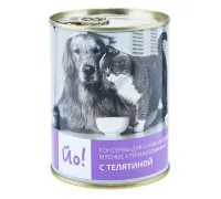 Йо! Консервы мясные стерилизованные (Телятина) 338 г