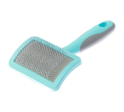 DeLIGHT AQUA Пуходерка пластик мягкий корд, малая S