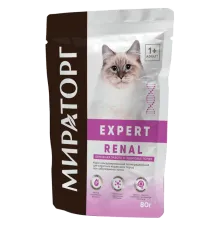 Мираторг Expert Renal влажный корм для кошек, 80 г