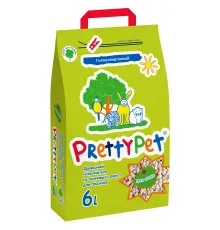PrettyPet Наполнитель древесный из осиновых гранул, 2 кг (6 л)