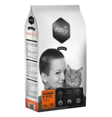Amity Premium Cats (Лосось и рис), 1,5 кг