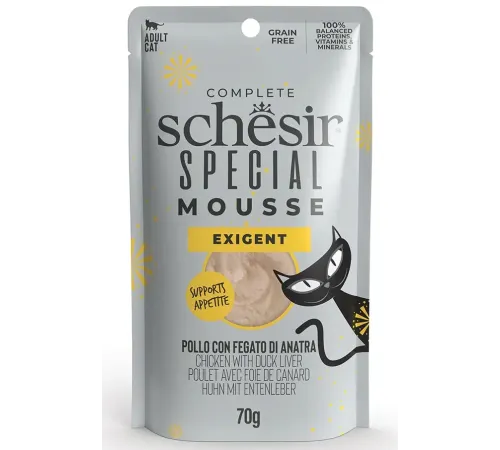 Schesir Special Exigent Мусс (Курица), 70 г