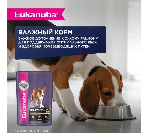 Eukanuba Puppy Small & Medium Breed (Ягненок), 800 г