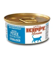 Kippy Mousse Sterilised Cat Мусс с рыбой, 85 г