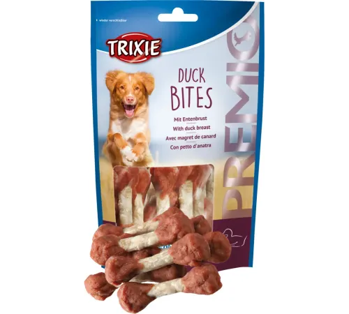 Trixie Premio Косточки с утиным мясом для собак, 80 г