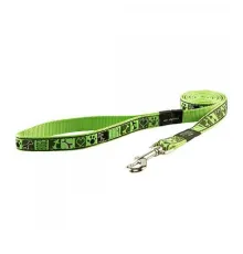 Поводок Rogz Fancy Dress Lime Juice XXL 40 мм/0,5 м