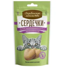 Деревенские лакомства Сердечки для баланса микроэлементов, 30 г