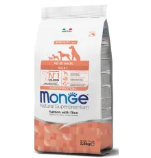 Monge Dog Speciality Adult All Breeds (Лосось, рис) 2,5 кг