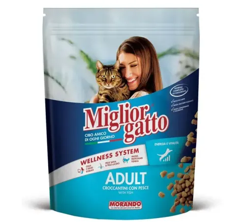 Miglior Gatto Adult (Рыба), 400 г