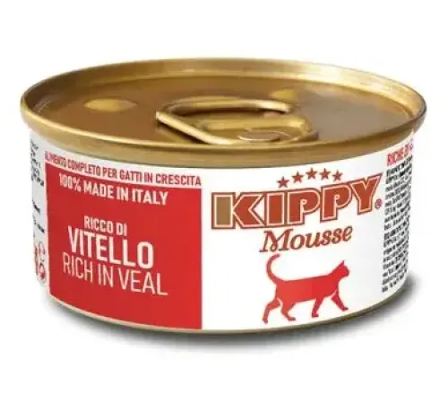 Kippy Mousse Cat Мусс с телятиной, 85 г