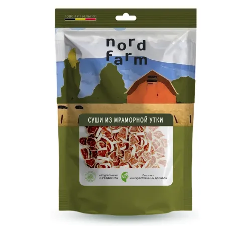 Nord Farm Суши из мраморной утки, 90 г
