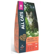 All Cats для взрослых кошек (Говядина и овощи), 350 г