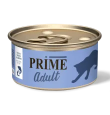 Prime Adult Консервы (Тунец с сурими в собственном соку) для кошек, 70 г