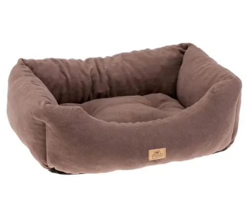 Ferplast Софа COCCOLO 80 Microfleece, коричневая