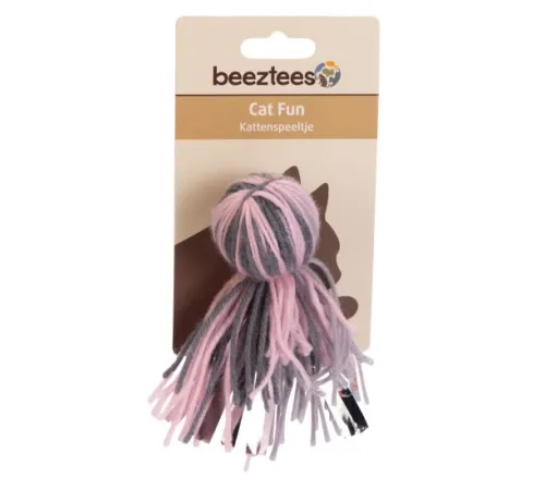 Beeztees Игрушка для кошек Мяч-осьминог OCTY, 12х4х4 см