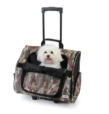 CAMON Сумка-переноска с ручкой на колесиках, 43 x 26 x 36 см