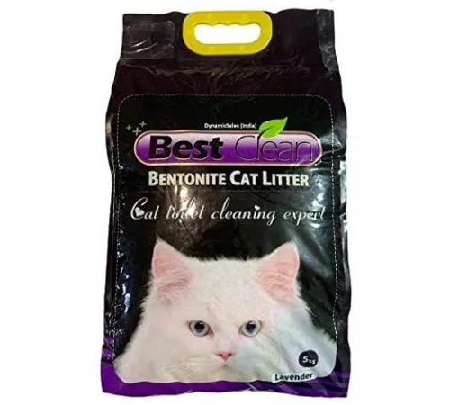 Best Clean Наполнитель бентонитовый (Лаванда), 5 л