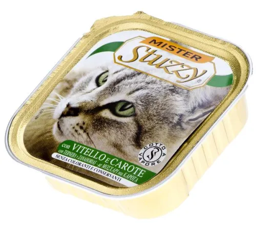 Mister Stuzzy Cat Консервы (телятина/морковь), 100 г