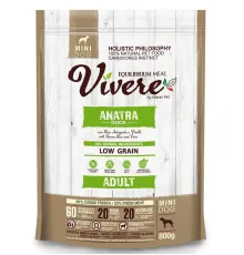 Vivere Dog Adult Mini (Утка), 3 кг