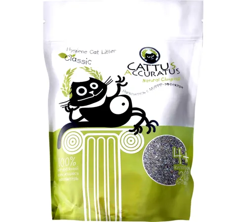 Наполнитель Cattus Accuratus Classic комкующийся 5 кг