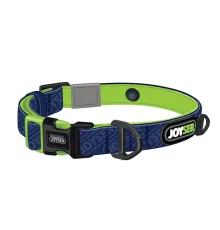 Joyser Walk Base Collar Ошейник для собак XL, синий с зеленым