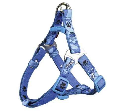Trixie Шлея Modern Art Harness Woof Blue ХXS-XS