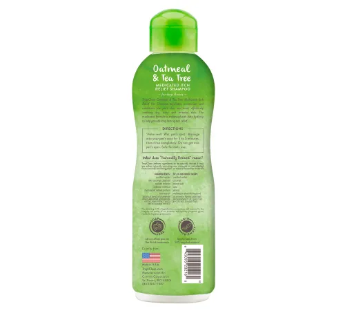 Tropiclean Шампунь Medicated Itch Relief Oatmeal & Tea Tree, 355 мл