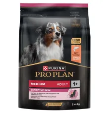 Pro Plan Medium Adult Sensitive Skin (Лосось), 3 кг