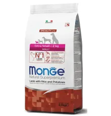 Monge Dog Speciality Adult X-Small (Ягненок,рис,картофель) 0,8 кг