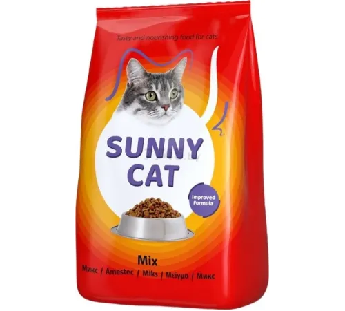 Sunny Cat Mix (Курица и печень), 11 кг