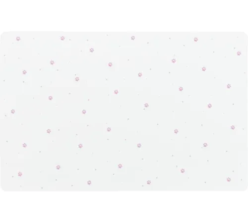Trixie Коврик под миску для еды, белый, 44 x 28 см