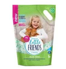 Little Friends Aloe Vera Cиликагелевый наполнитель 5 л