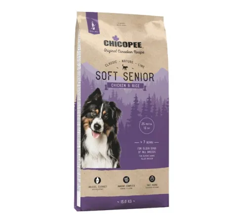 Chicopee CNL Soft Senior (Курица и рис) 2 кг