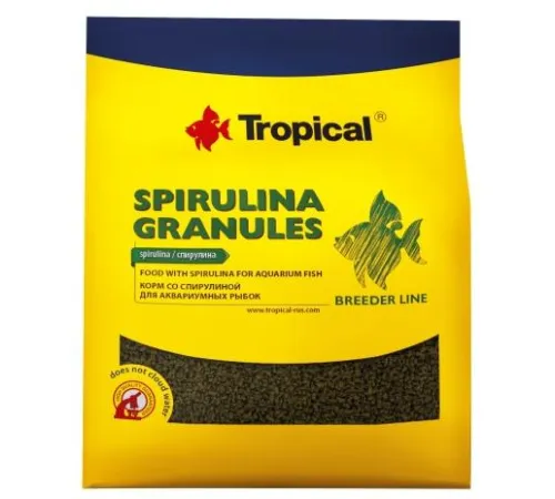 Tropical Spirulina Granules Breeder Line, 1 кг