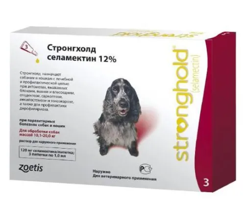 Zoetis Стронгхолд 12% 1 мл