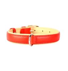 Collar Brilliance без украшений Red 12 мм, 21-29 см