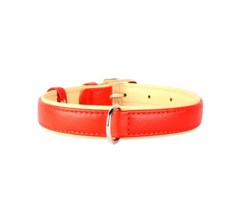 Collar Brilliance без украшений Red 12 мм, 21-29 см