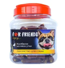For Friends Колбаски из мяса утки, 500 г