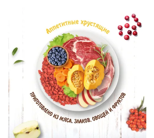 ТИТБИТ Хрустящий завтрак с говядиной, 700 г