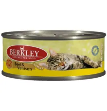 Berkley для кошек (Говядина с олениной) 100 г