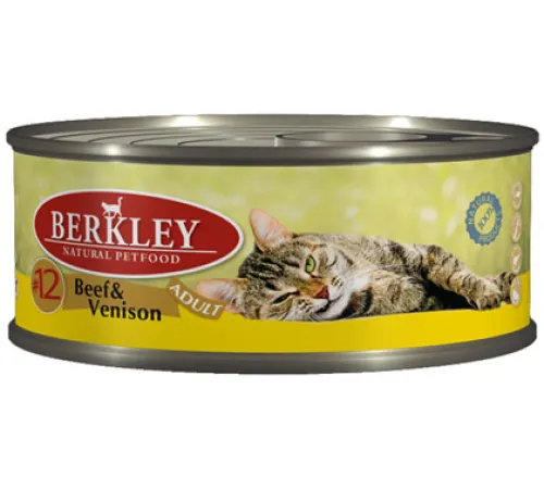 Berkley для кошек (Говядина с олениной) 100 г