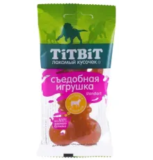 ТИТБИТ Съедобная игрушка косточка с ягненком Standart, 50 г срок до 12.05.2026 г