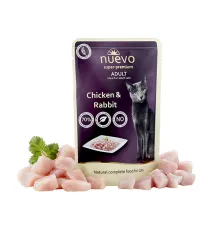 Nuevo Adult Chicken & Rabbit cat 85 гр