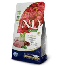Farmina N&D GF Quinoa Digestion Cat (Ягненок и фенхель), 300 г