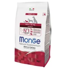 Monge Dog Daily Mini Senior (Курица), 3 кг