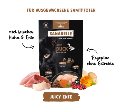 Bosch Sanabelle Juicy Adult (Утка), 40 г